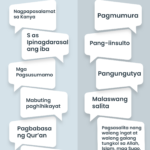 Mga Salita na Minamahal at Kinamumuhian ng Allah 